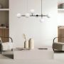 Light Prestige Alisa LP-005/6P BK/WH Suspension lumineuse 6x40W/E14 IP20