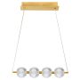 Light Prestige Brillant LP-3303/4L GD Suspension lumineuse 4x20W/LED 3000K|4000K|6000K 1530lm IP20