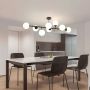 Light Prestige Dorado LP-002/8P BK Lampe de plafond 8x40W/E14 IP20