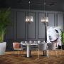 Light Prestige Mona LP-5005/5P czarna Lustre 5x40W/E14 IP20