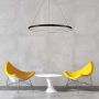 Light Prestige Ring LP-909/1P 4S BK Suspension lumineuse 1x24W/LED 4000K 1440 lm IP20