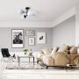 Light Prestige Roma LP-1345/4P BK Suspension lumineuse 4x40W/E14 IP20