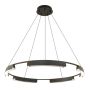 Light Prestige Tura LP-9786/1P 80cm BK Suspension lumineuse 1x45W/LED 3000K|4000K|6000K 5555lm IP20