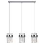 Light Prestige Vetro LP-2910/3L CH Suspension lumineuse 3x10W/E14 IP20