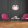 Light Prestige Vetro LP-2910/5P Suspension lumineuse 5x40W/E14 IP20