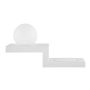 Luces Exclusivas AGUAZUL LE42228 Applique murale 1x6W/led 3000k IP20 360lm