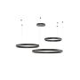 Nova Luce MOTIF 9530170 Suspension lumineuse 1x143W/led 3000k IP20 13163lm