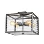 Elstead Lighting Louvre LOUVRE-4F Plafonnier 4x60W/E27