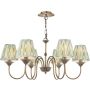 Dar Lighting Lydian LYD0663-IKA2624 Lustre 6x40w/E14