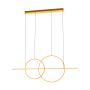 Zuma Line CHOLET MD7358-2A-3GT Suspension lumineuse 1x34W/LED 3000K 4000lm IP20