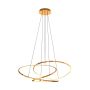 Zuma Line CHOLET MD7360-1A-3GT Suspension lumineuse 1x56W/LED 3000K 6600lm IP20