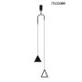 King Home ACUSTICA MSE010100332 Suspension lumineuse 1x13W/LED 3000K 1040LM IP20