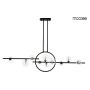 King Home ALURE LINE TWIN MSE010100347 Lampe de plafond 11x5W|1x17W/G9|LED 3000K 1360LM IP20