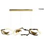 King Home CHAIN MSE1501100588 Suspension lumineuse 54W/LED 3000K 4860lm