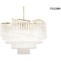 King Home LUMA MSE1501100569 Suspension lumineuse 15x40w/E14