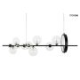 King Home MOOSEE ALURE LINE MSE010100286 Suspension lumineuse 10x5W/G9 3000K IP20