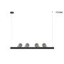 King Home MOOSEE LINEAL MSE010100270 Suspension lumineuse 4x48W/G4 3000K 3840LM IP20