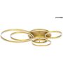 King Home RINGS MSE1501100504 Lampe de plafond 80W/LED 2500-6000K 6400lm