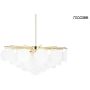 King Home SUONO MSE1501100567 Suspension lumineuse 6x40w/E14