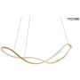 King Home WAVES MSE1501100593 Suspension lumineuse 34W/LED 3000K 2720lm