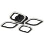 Zuma Line ILLUMIA MS236040R-BK Lampe de plafond 4x30W/LED 3000-6000k 2200lm