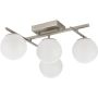 Zuma Line NEBULA MS223141-SN Lampe de plafond 4x40W/LED 3000-6000k 3600lm