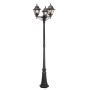 Elstead Lighting NORFOLK NR8-BLK Lanterne 3x60W/E27 IP43