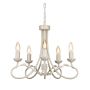 Elstead Lighting OLIVIA OV5-IVORY-GOLD Lustre 5x60W/E14