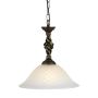 Elstead Lighting PEMBROKE PB-P-BLK-GOLD Suspension lumineuse 1x60W/E27