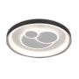 Italux Florina PLF-54205-BK-WH Plafonnier 1x46W/LED 3000K|4000K|6500K 5750lm IP20