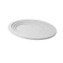 Light Prestige Alune LP-3009/1C WH oval Plafonnier 1x48W/LED 3000K|4000K|6000K 5968lm IP20