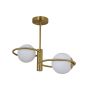 Light Prestige Dorado LP-002/2C ring Lampe de plafond 2x10W/E14 IP20