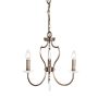Elstead Lighting PIMLICO PM3-DB Lustre 3x60W/E14