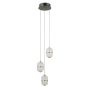 Italux Alani PND-34375-3-BK Suspension lumineuse 3x15W/LED 3000K 1170lm IP20
