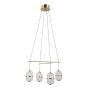 Italux Alani PND-34375-4-HBR Suspension lumineuse 4x24W/LED 3000K 1931lm IP20