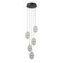 Italux Alani PND-34375-5-BK Suspension lumineuse 5x28W/LED 3000K 2184lm IP20