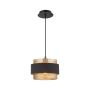 Italux Bans PND-27467-1-BK-GD Suspension lumineuse 1x40W/E27 IP20