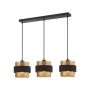 Italux Bans PND-27467-3-BK-GD Suspension lumineuse 3x40W/E27 IP20