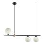Italux BARLETTA PND-76540-3-BK Suspension lumineuse 3x25W/G9 IP20