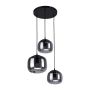 Italux Calto PND-67705-3-BK-SG Suspension lumineuse 3x40W/E27 IP20
