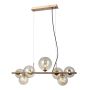 Italux CANELLO PND-406007-7-HBR Suspension lumineuse 7x5W/G9 IP20