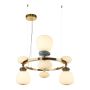 Italux Evans PND-94981-4B-GD Suspension lumineuse 1x33W/LED 3000K 3950lm IP20