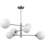 Italux EVORA PND-55342-6-SN Lampe de plafond 6x5W/G9 IP20