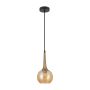 Italux Favera PND-42361-1-BRO-AMB Suspension lumineuse 1x40W/E27 IP20