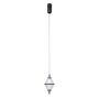 Italux Fuente PND-34395-1-BK Suspension lumineuse 1x5W/LED 3000K 422lm IP20