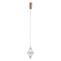 Italux Fuente PND-34395-1-HBR Suspension lumineuse 1x5W/LED 3000K 422lm IP20