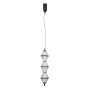 Italux Fuente PND-34395-3V-BK Suspension lumineuse 3x15W/LED 3000K 1108lm IP20