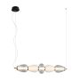 Italux Gastel PND-74937-5-BK Suspension lumineuse 1x22W/LED 3000K 1500lm IP20