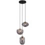 Italux HATELLA PND-112038-3A-BRO+SG Suspension lumineuse 3x40W/E27 IP20