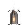 Italux KALULA PND-78901-1-BK+SG Suspension lumineuse 1x40W/E27 IP20